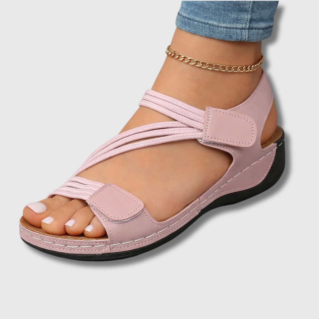 Agnes | Lightweight Comfort Sandals – Pink
