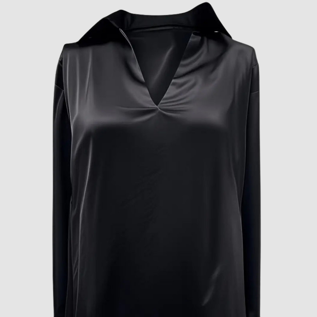 Astrid | Elegant Satin Blouse