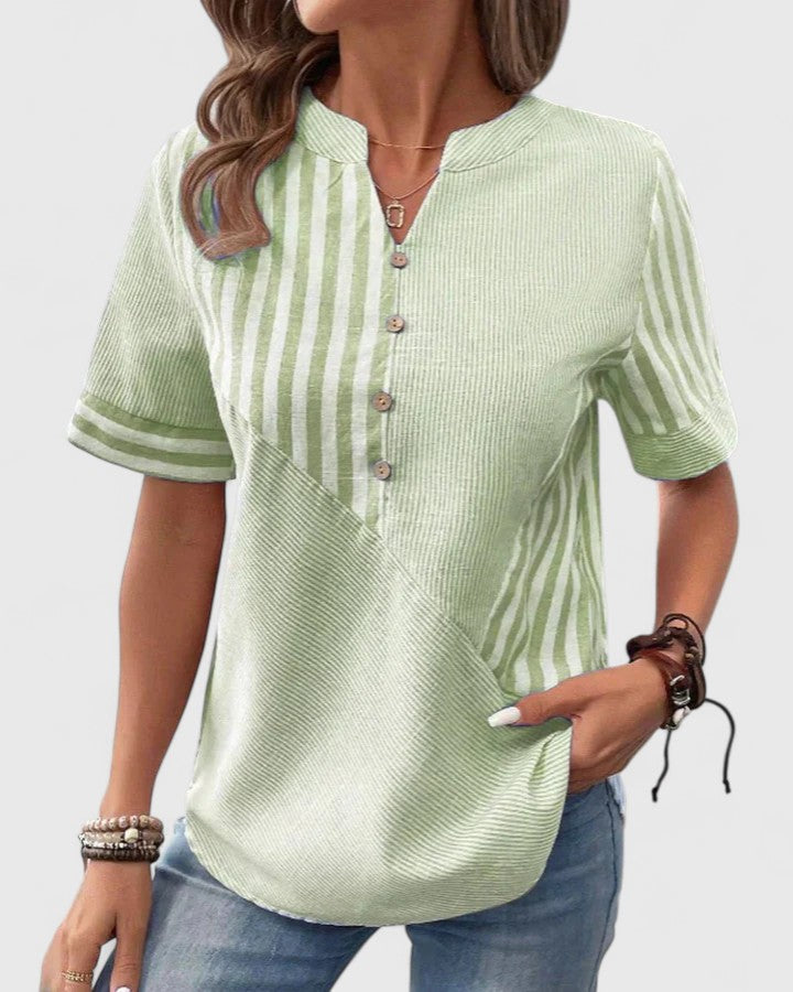Gigi | Sophisticated Blouse – Green