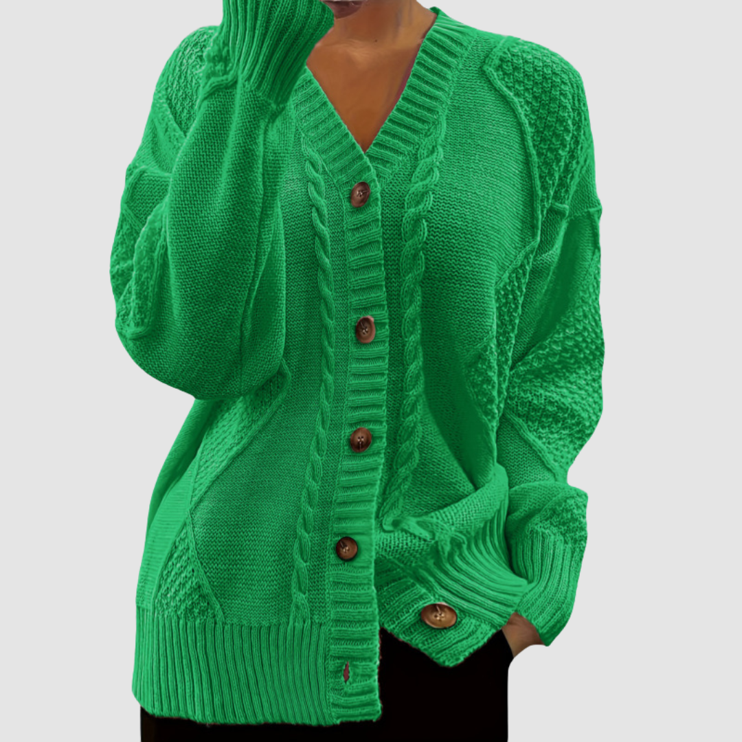 Adreana | Comfortable Sweater – Green