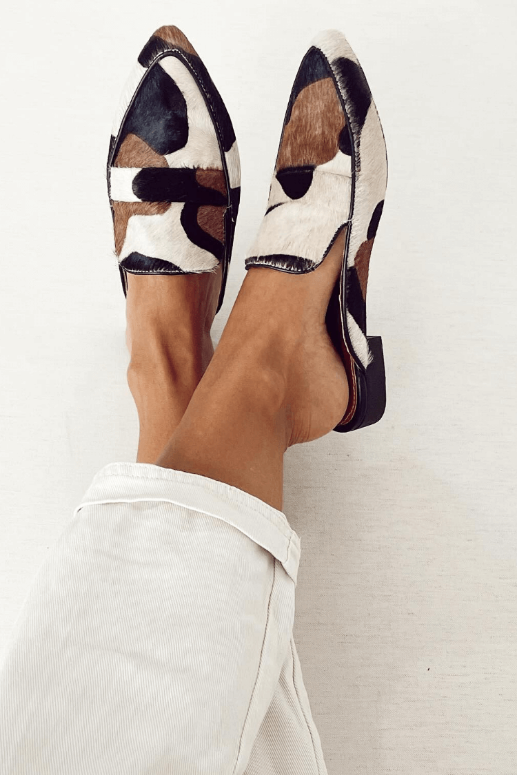 Emery | Stylish Comfort Loafers – Black and White