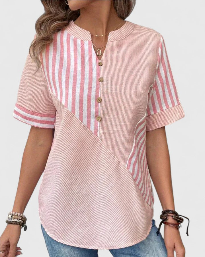 Gigi | Sophisticated Blouse – Pink
