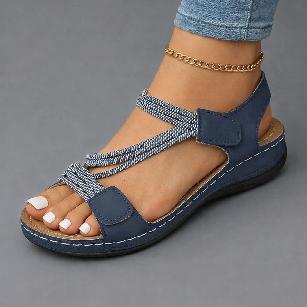 Agnes | Lightweight Comfort Sandals – Blue