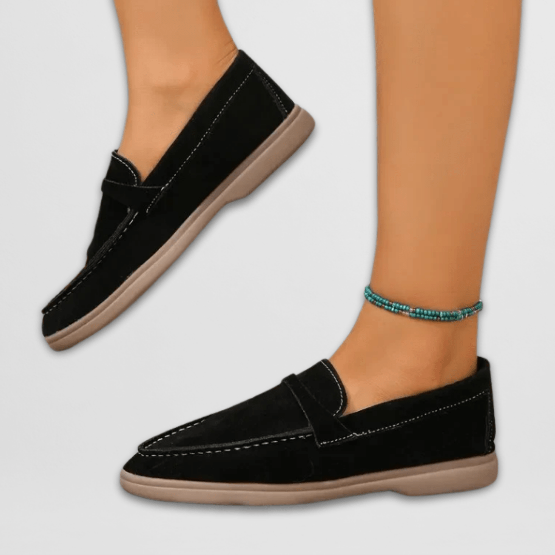 Lucia | Comfort Loafers – Black