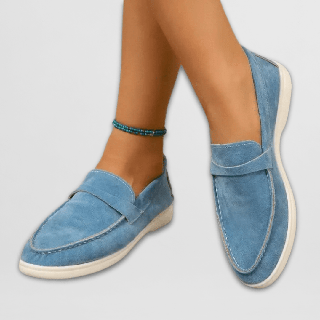 Lucia | Comfort Loafers – Blue
