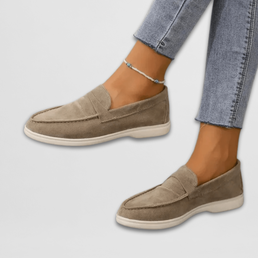 Lucia | Comfort Loafers – Khaki