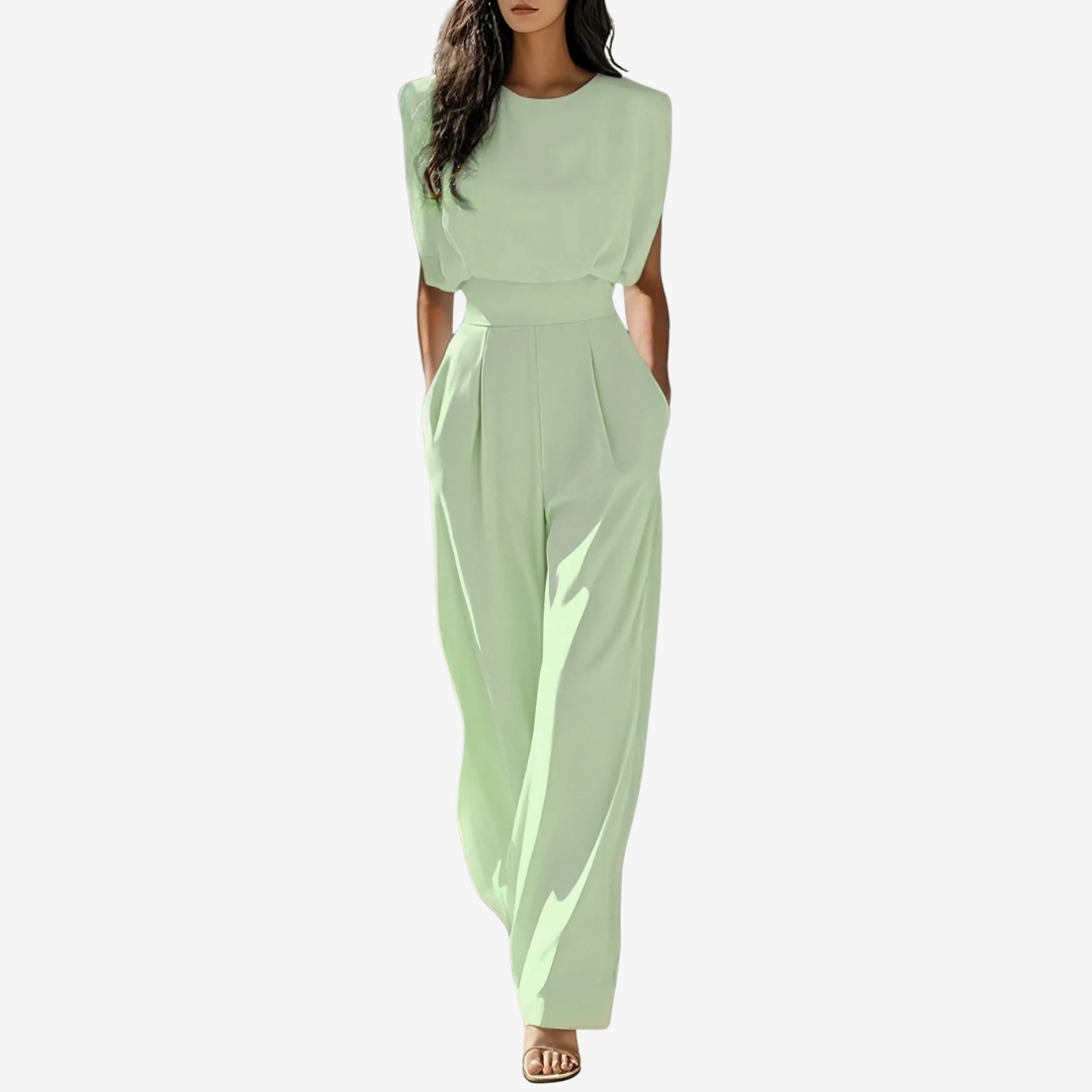 Amirah | Jumpsuit – Pale Olive