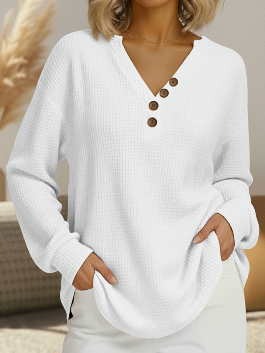 Signe | Soft Luxury Sweater – White