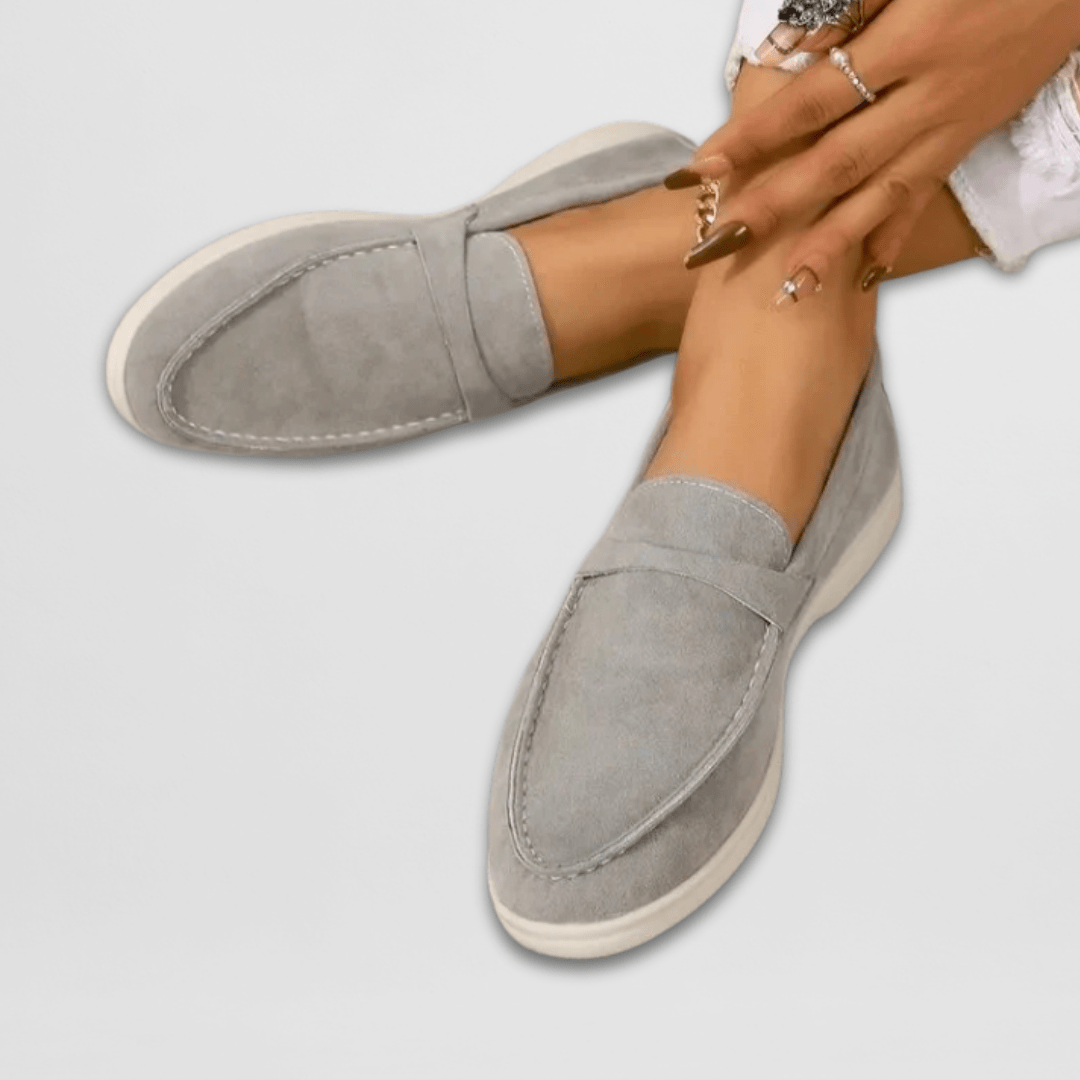 Lucia | Comfort Loafers – Gray