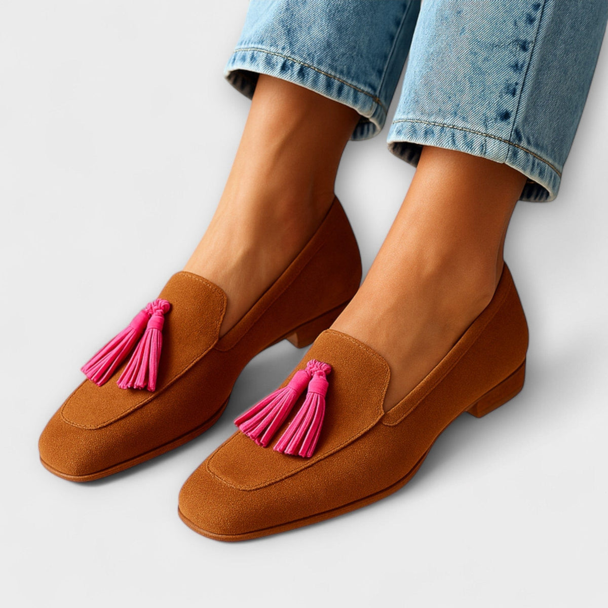 Elena | Loafers – Brown