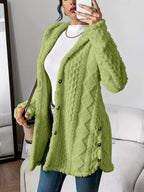 Aubrey | Cozy Hooded Knit Cardigan