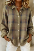 Nirvelle | Cozy Checked Cardigan