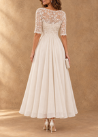 Abella | Lace and Chiffon Dress