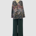 Aurora | Elegant Printed Two-Piece Set