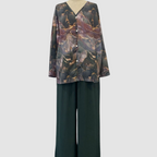 Aurora | Elegant Printed Two-Piece Set