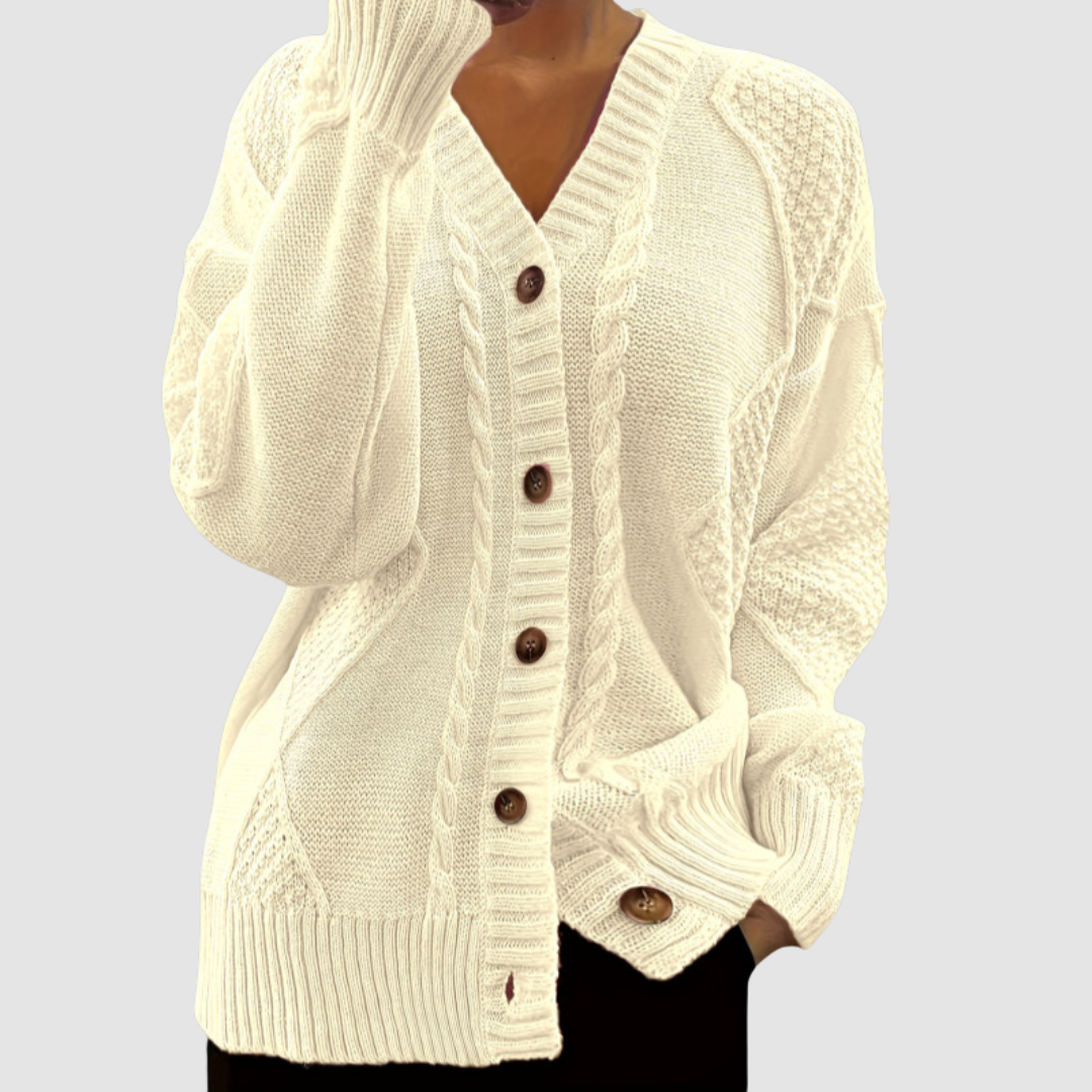 Adreana | Comfortable Sweater – Beige