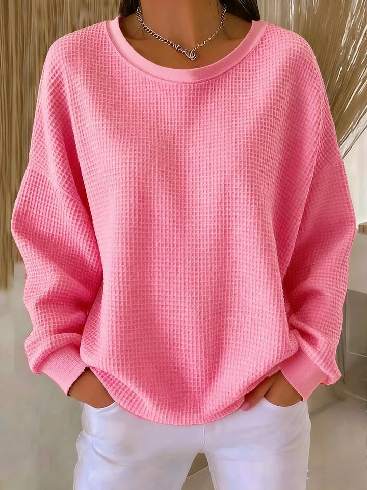 Nyla | Classic Sweater – Pink