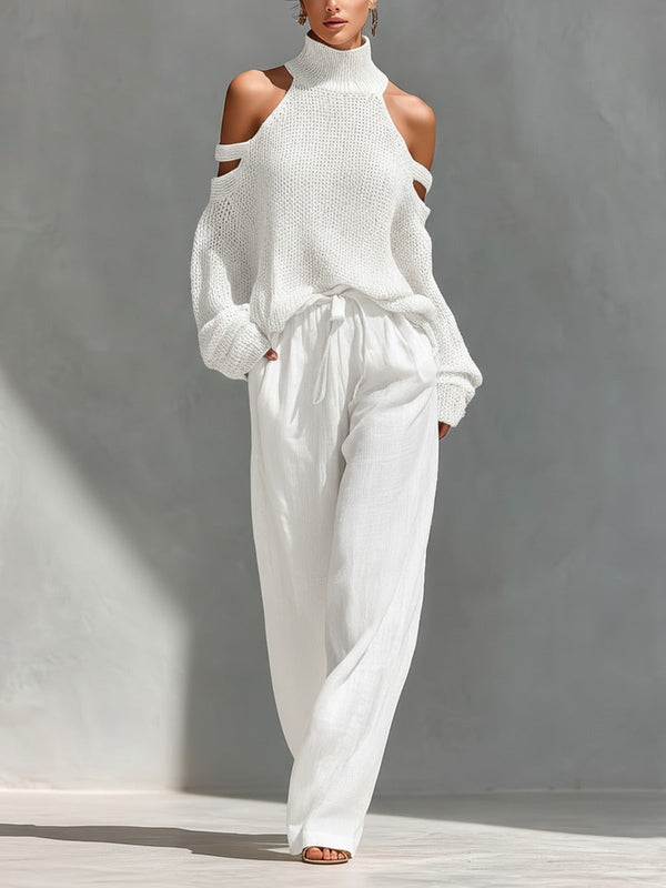 Abrielle | Elegant Set – White