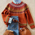 Simona | Chic Vintage Knit Sweater
