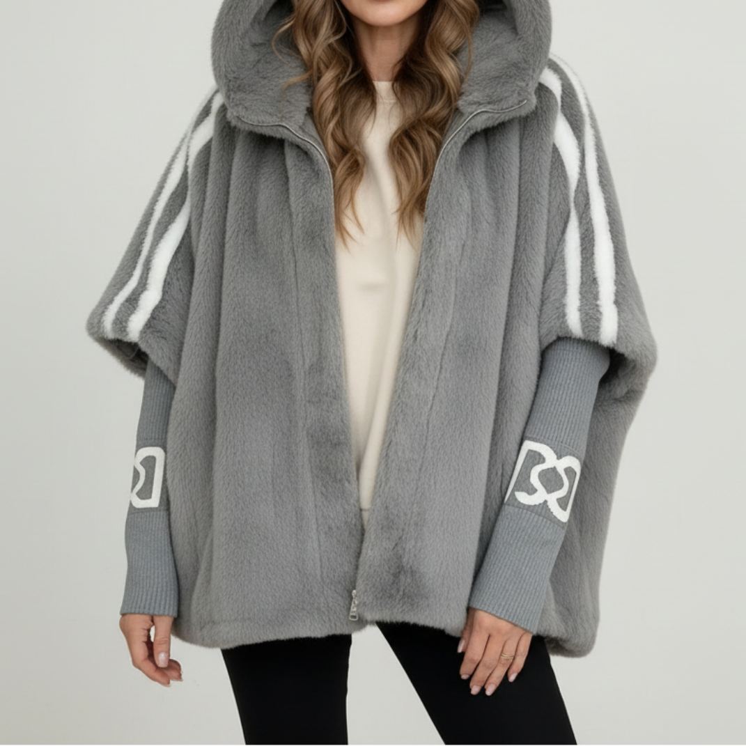 Brielle | Hooded Jacket – Gray