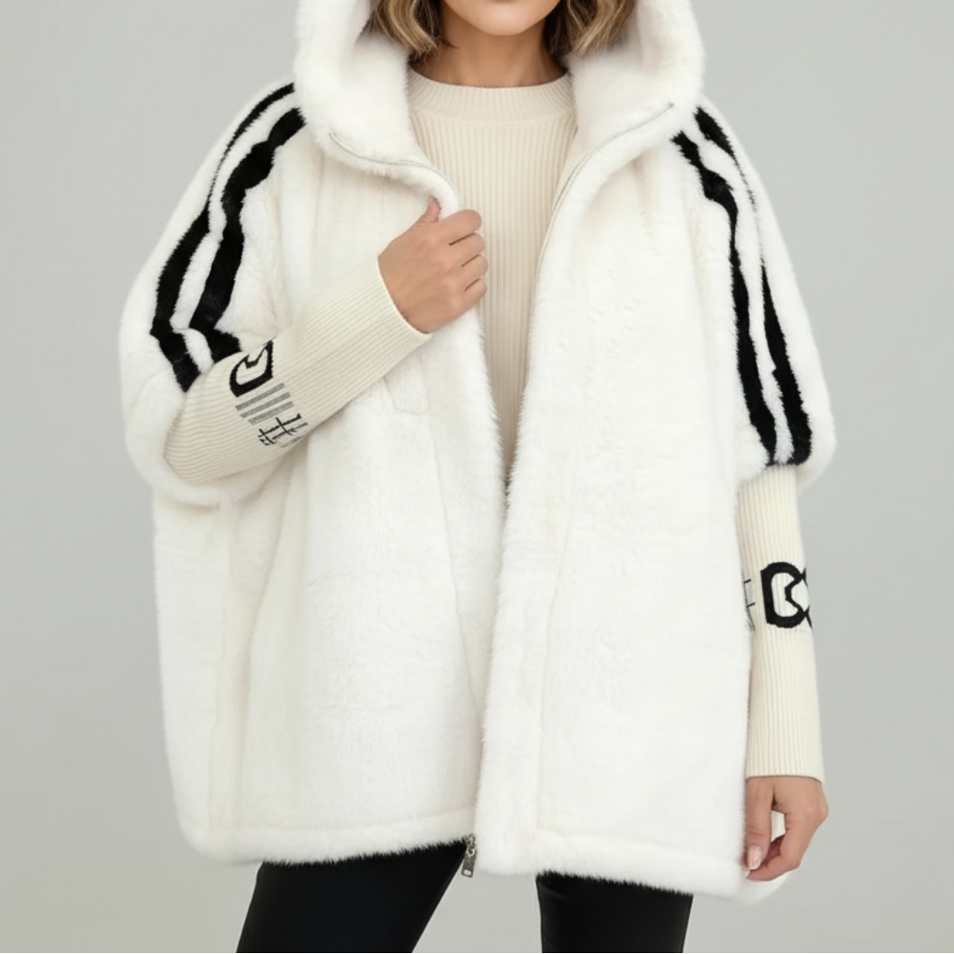 Brielle | Hooded Jacket – White