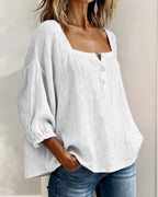 Annika | Stylish Relaxed Button Blouse