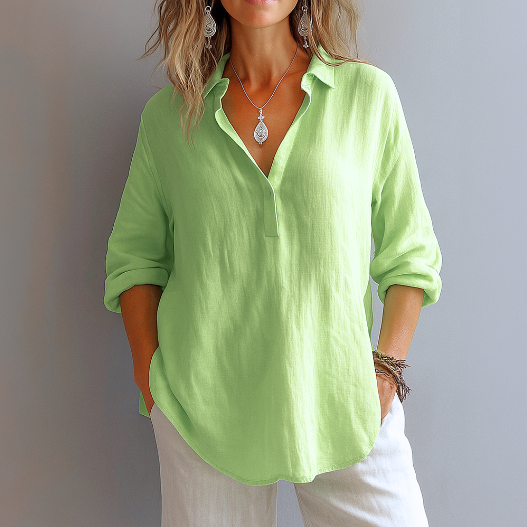 Bella | Stylish Blouse – Green