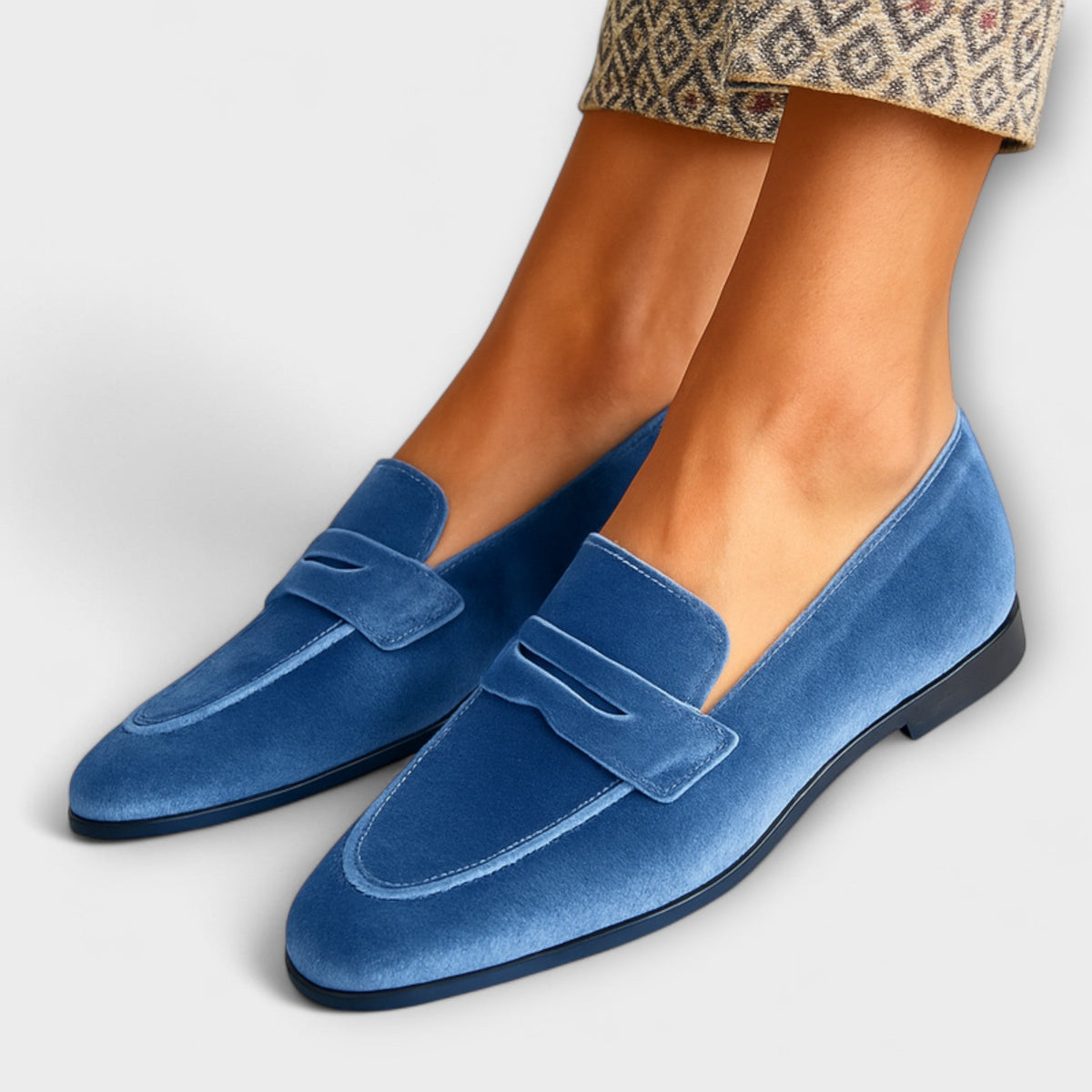 Monica | Velvet Luxe Loafers