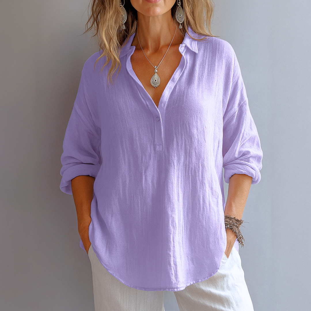 Bella | Stylish Blouse – Purple