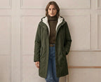 Marjorie Cozy Hooded Weatherproof Coat