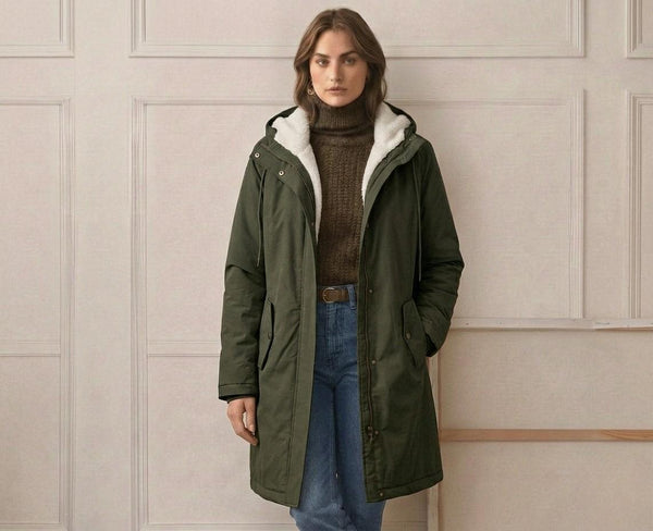 Marjorie | Cozy Hooded Coat