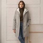 Marjorie Cozy Hooded Weatherproof Coat
