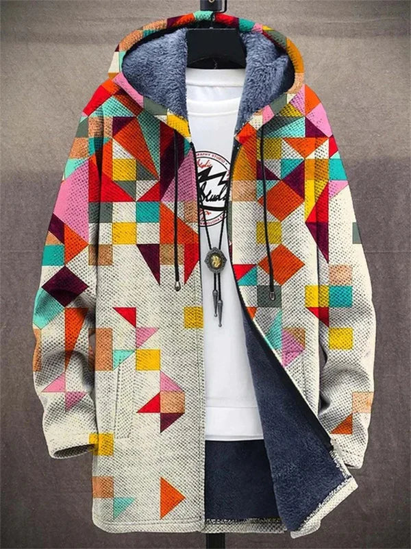 Cassandra | Bohemian Art Coat – Multicolor 1