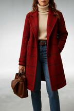 Lauren Classic Checkered Coat