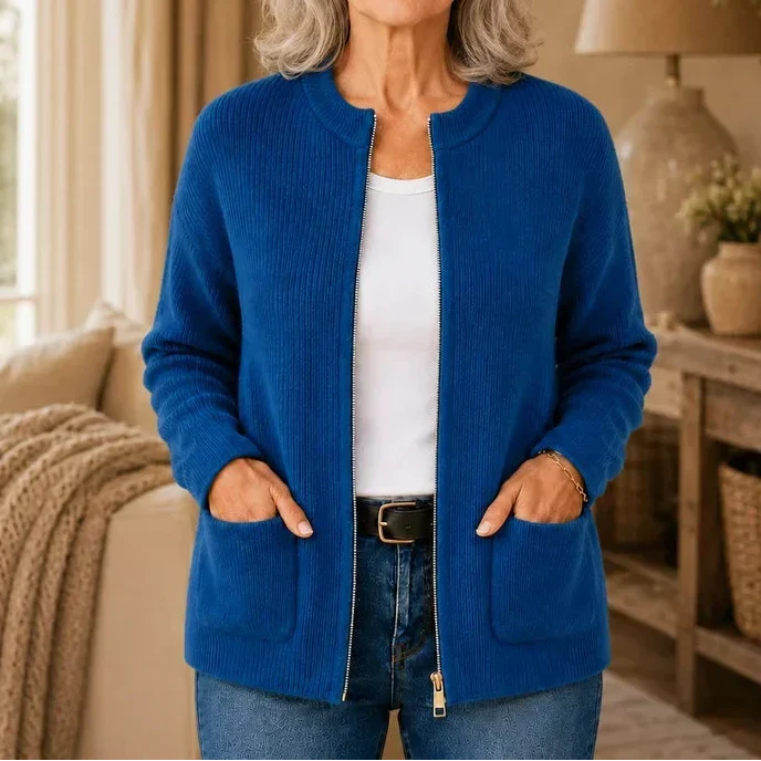 Alianna | Timeless Cardigan – Blue