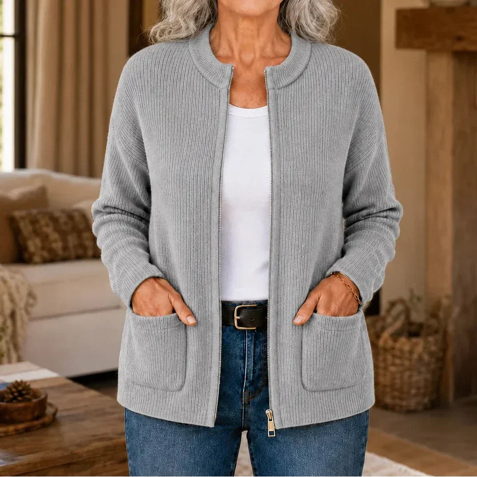 Alianna | Timeless Cardigan – Gray