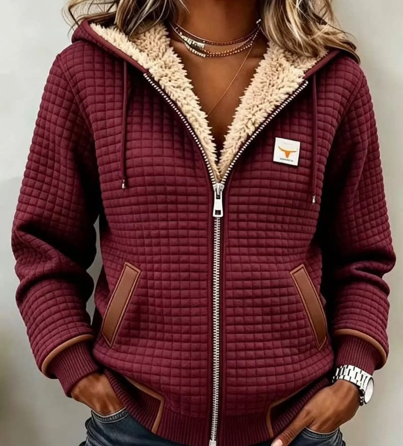 Camille | Women’s Quilted Hooded Jacket