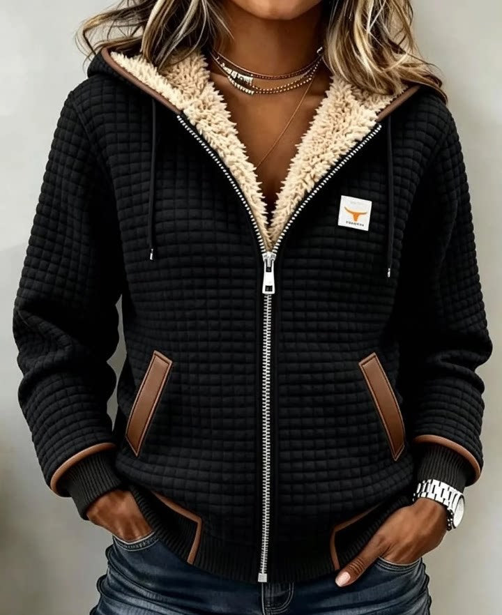 Camille | Women’s Quilted Hooded Jacket