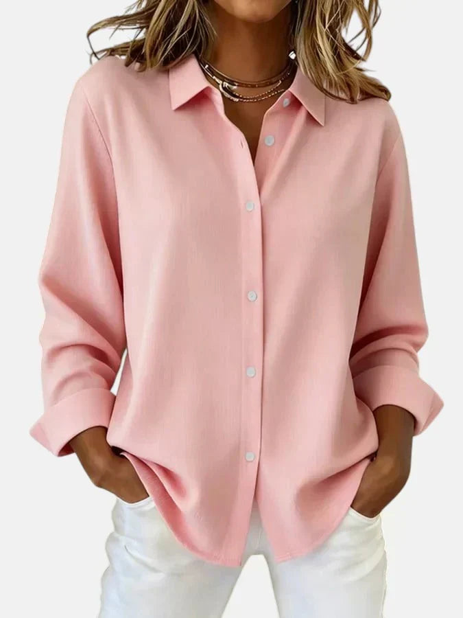 Bellara | Elegant Blouse – Pink