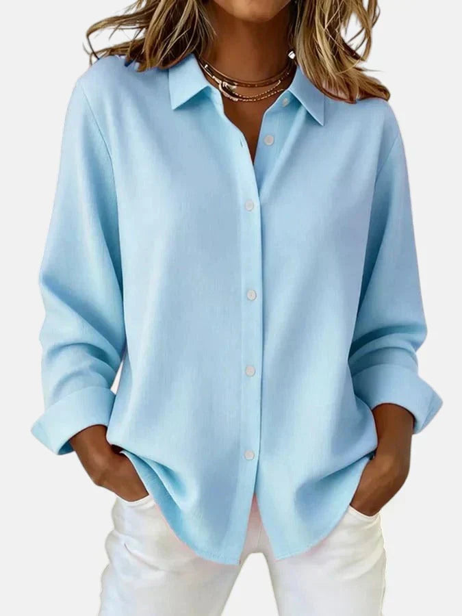 Bellara | Elegant Blouse – Blue