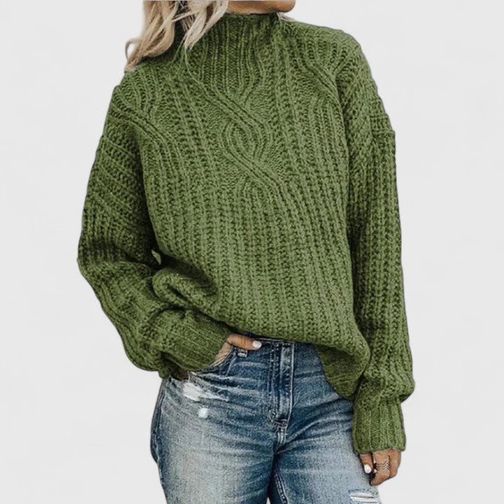 Auvryn | Sophisticated Sweater – Green