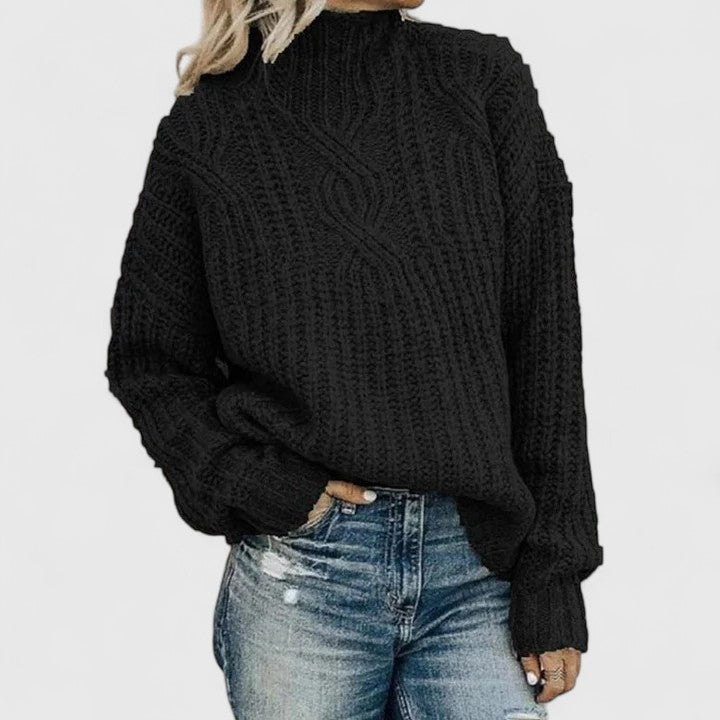 Auvryn | Sophisticated Sweater – Black
