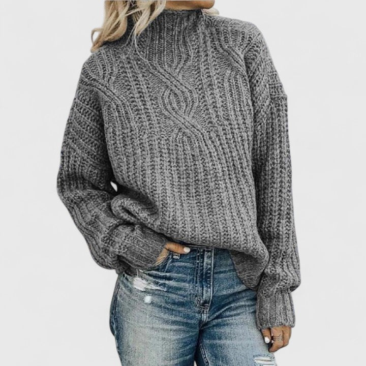 Auvryn | Sophisticated Sweater – Gray