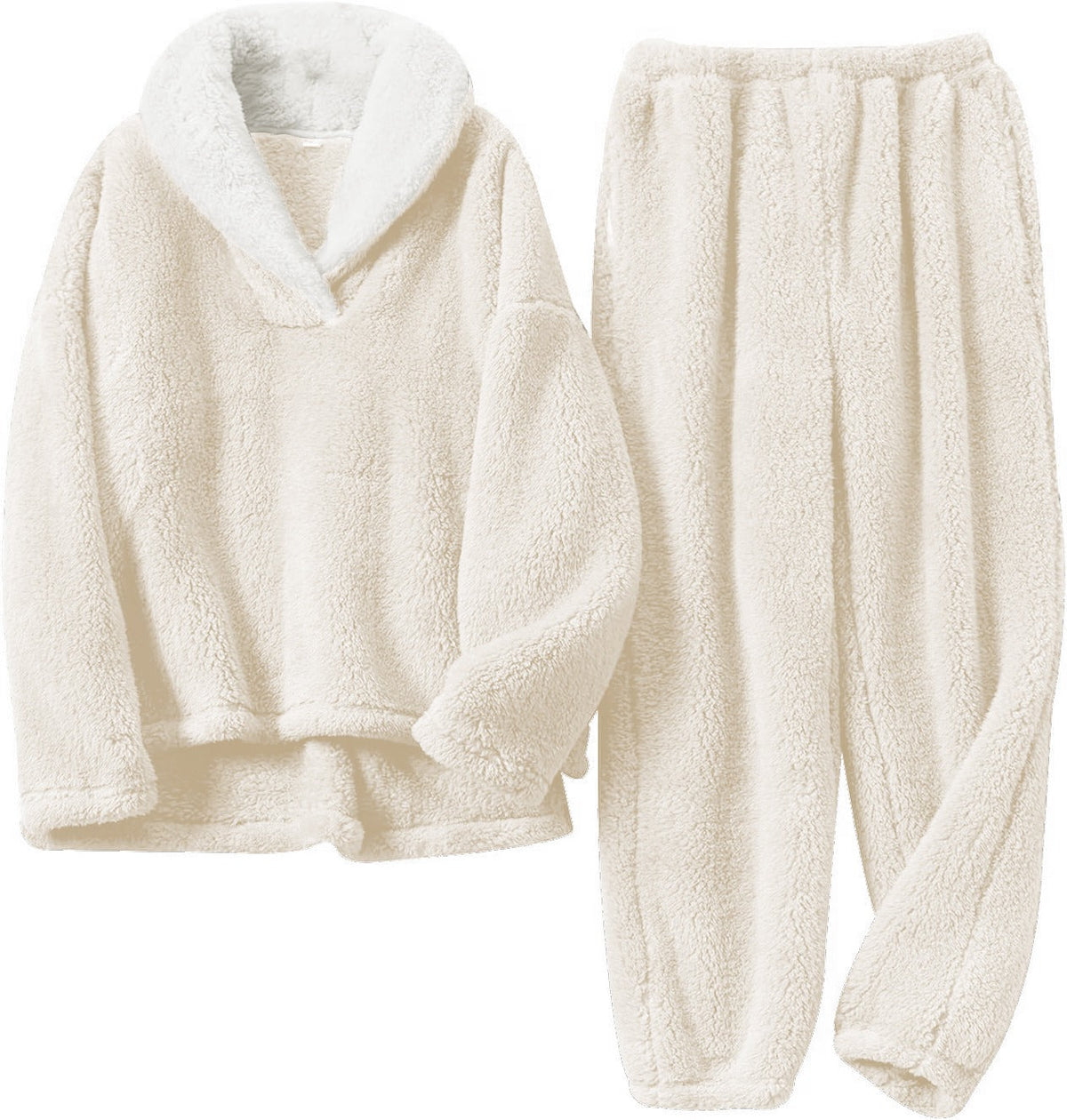 Avery | Cozy Two-Piece Lounge Set – Apricot