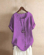 Amaya | Effortless Button Detail Summer Blouse