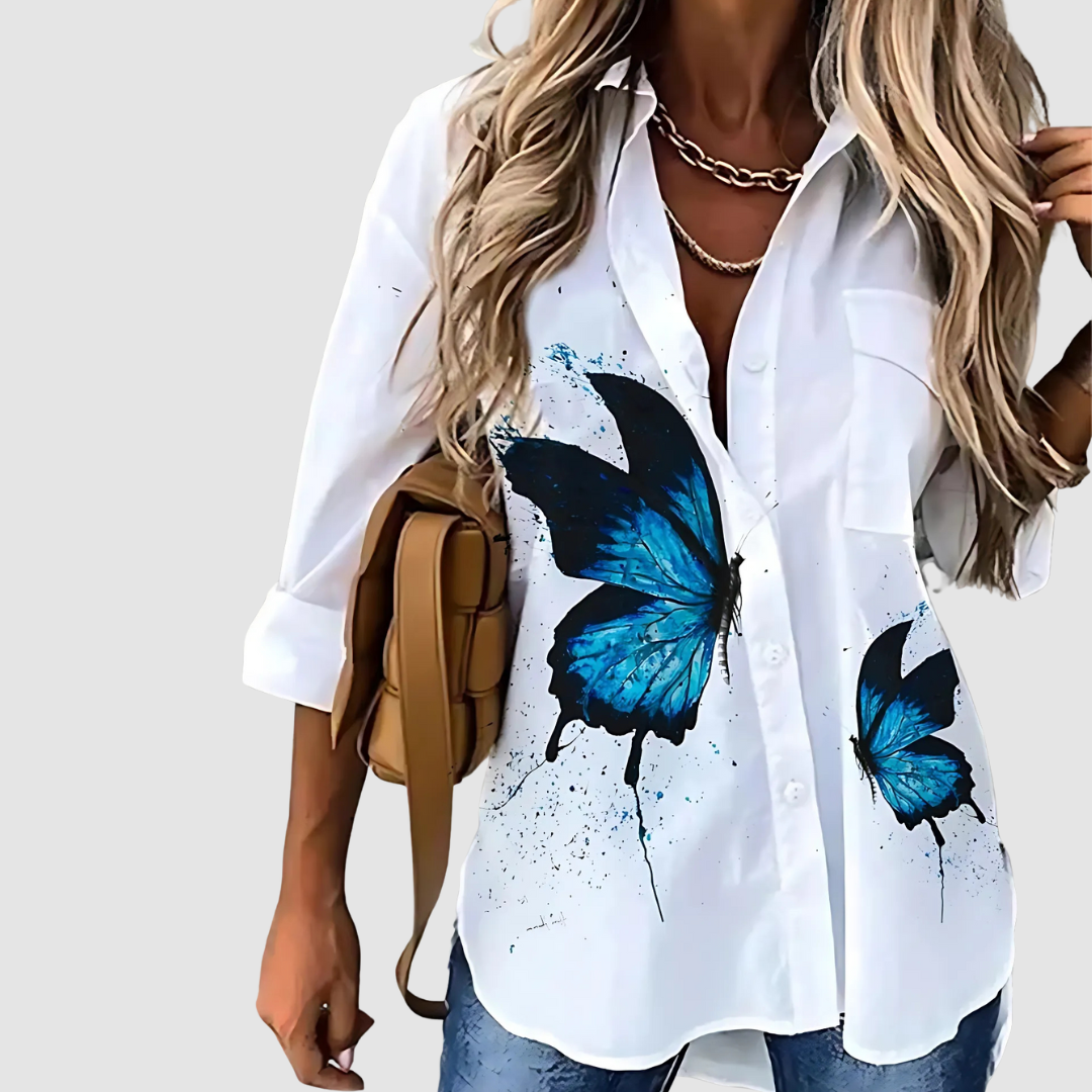 Amy | Chic breathable blouse – Fleur