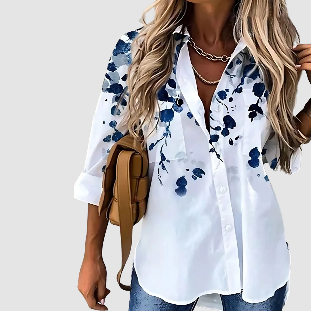 Amy | Chic breathable blouse – Rosewood