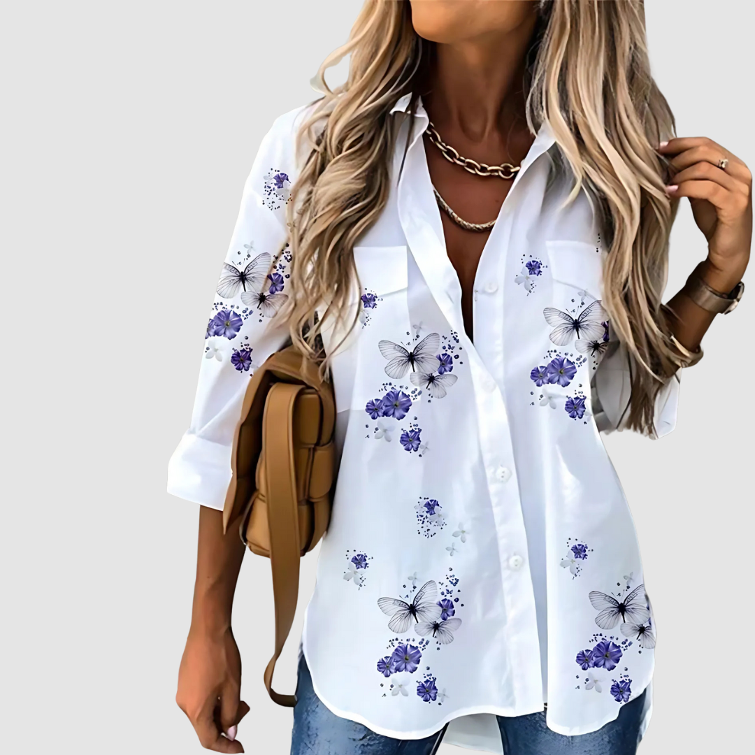 Amy | Chic breathable blouse – Luna