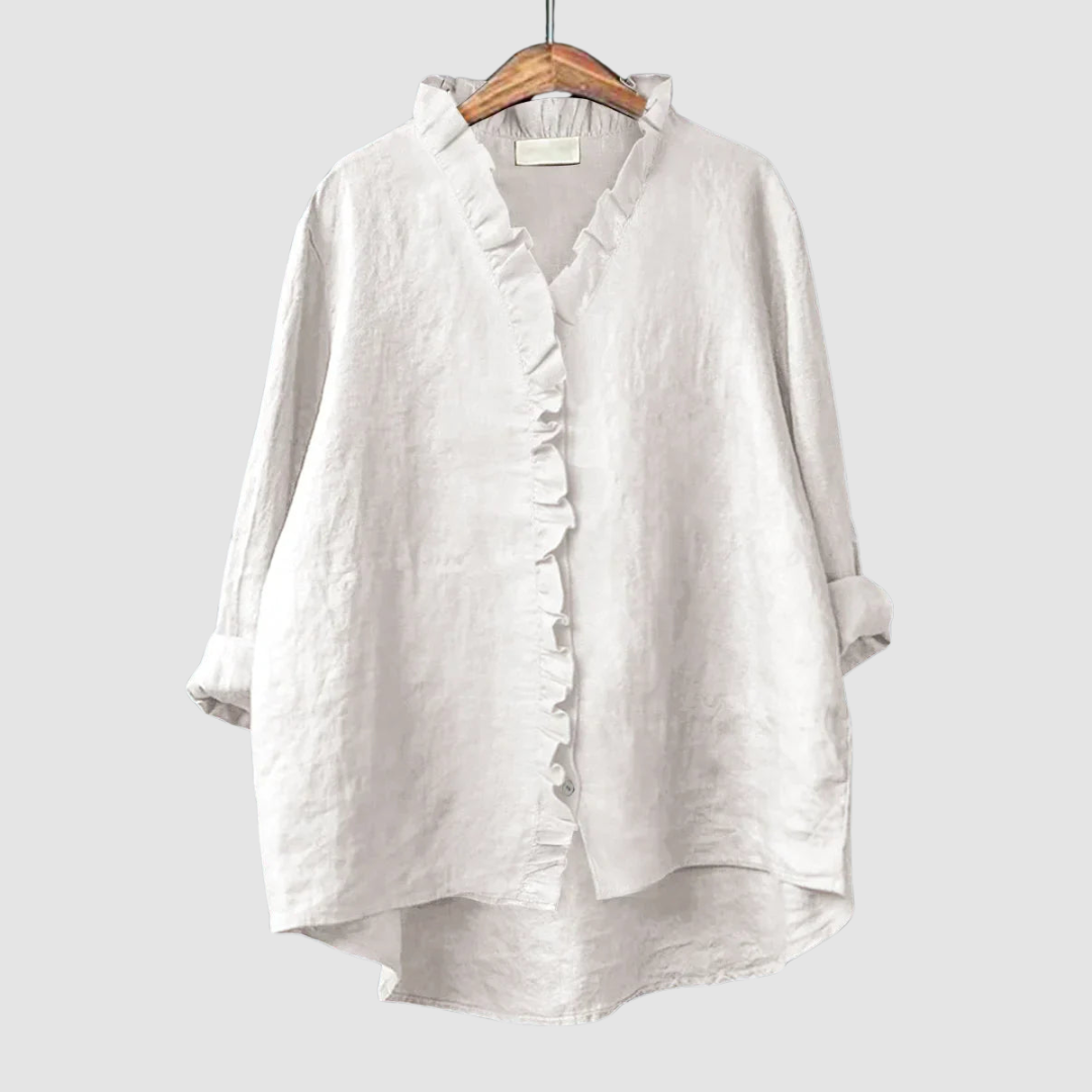Amélie | Timeless Breathable blouse – White