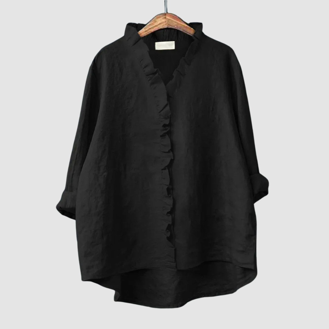 Amélie | Timeless Breathable blouse – Black